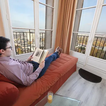 Apartment Le 360 Tour Perret 19eme Panorama 4 Etoiles